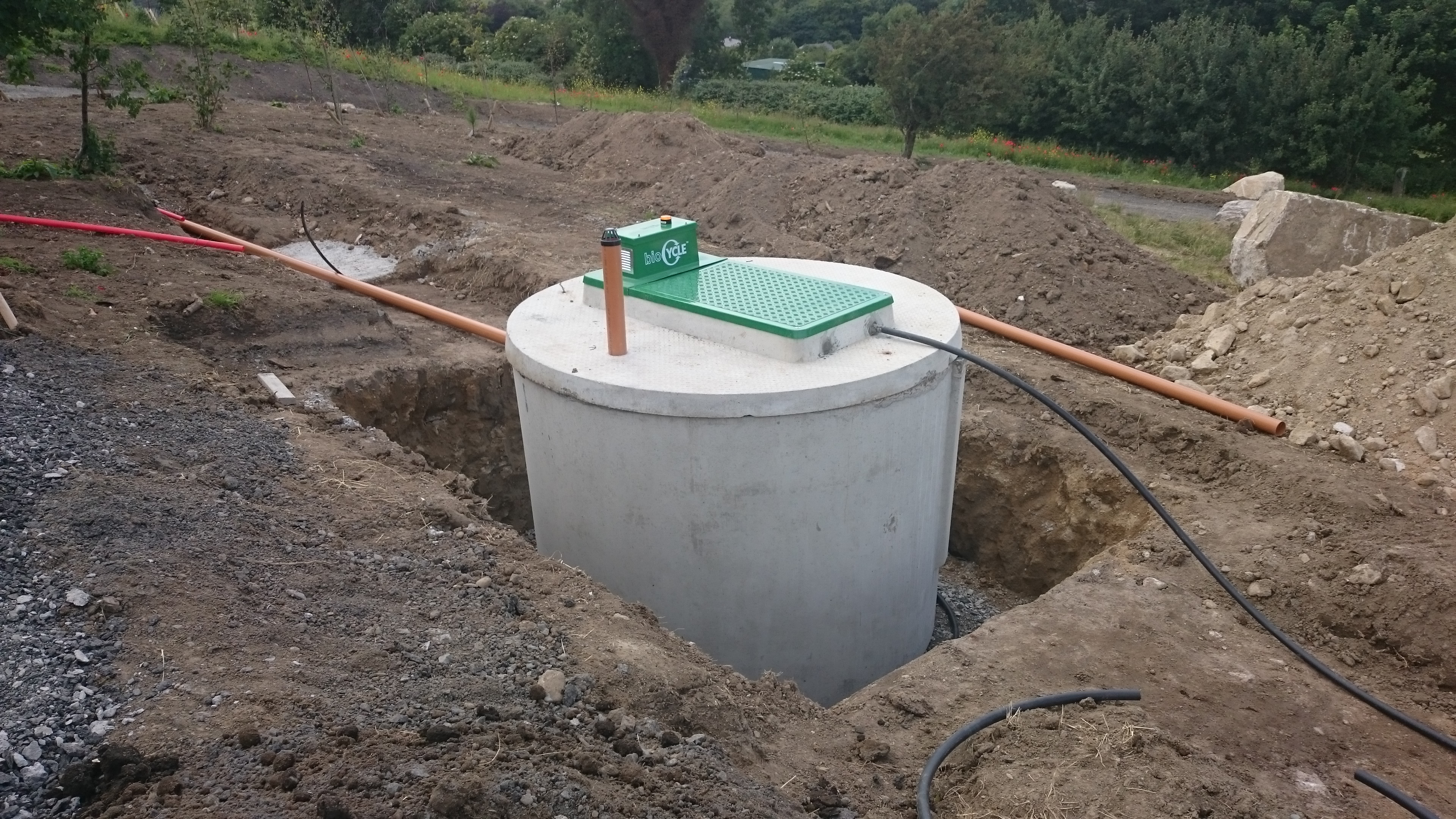 Installation of bioCycle™ Wastewater System